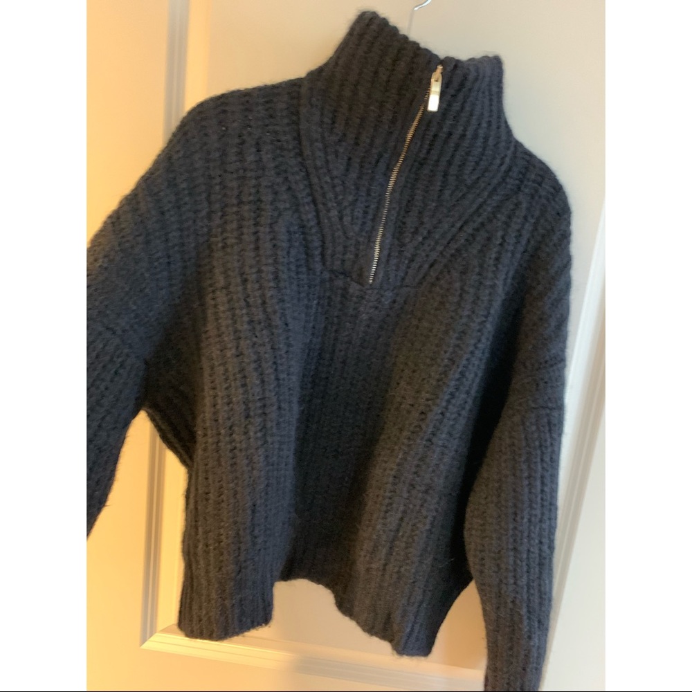 Warm winter sweater. Ba&sh